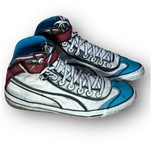 🔥Puma 917 Factory High Top Sz 10.5 Andy Warhol Roy Lichtenstein Pop Art Rare